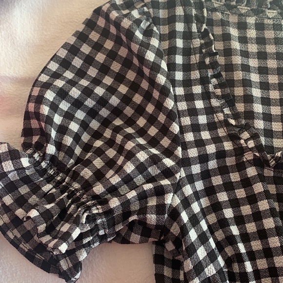 H&M super cute checkered mini dress - Picture 3 of 3